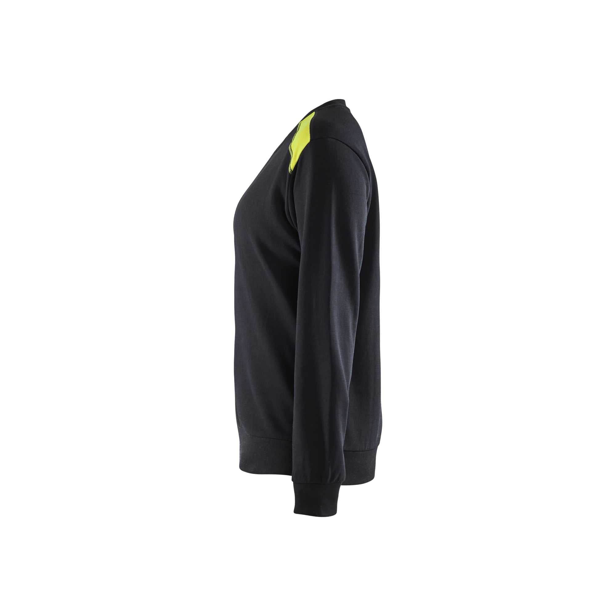 BLAKLADER 34081158 WOMEN'S SWEATSHIRT Hi Vis Reflective Work Sweatshirt WOMEN - 100% Cotton